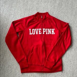 Victoria's Secret Love Pink OSU Zip-Up Jacket/Sweater